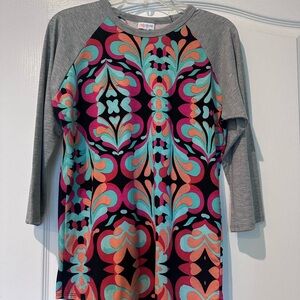 LuLaRoe baseball tops